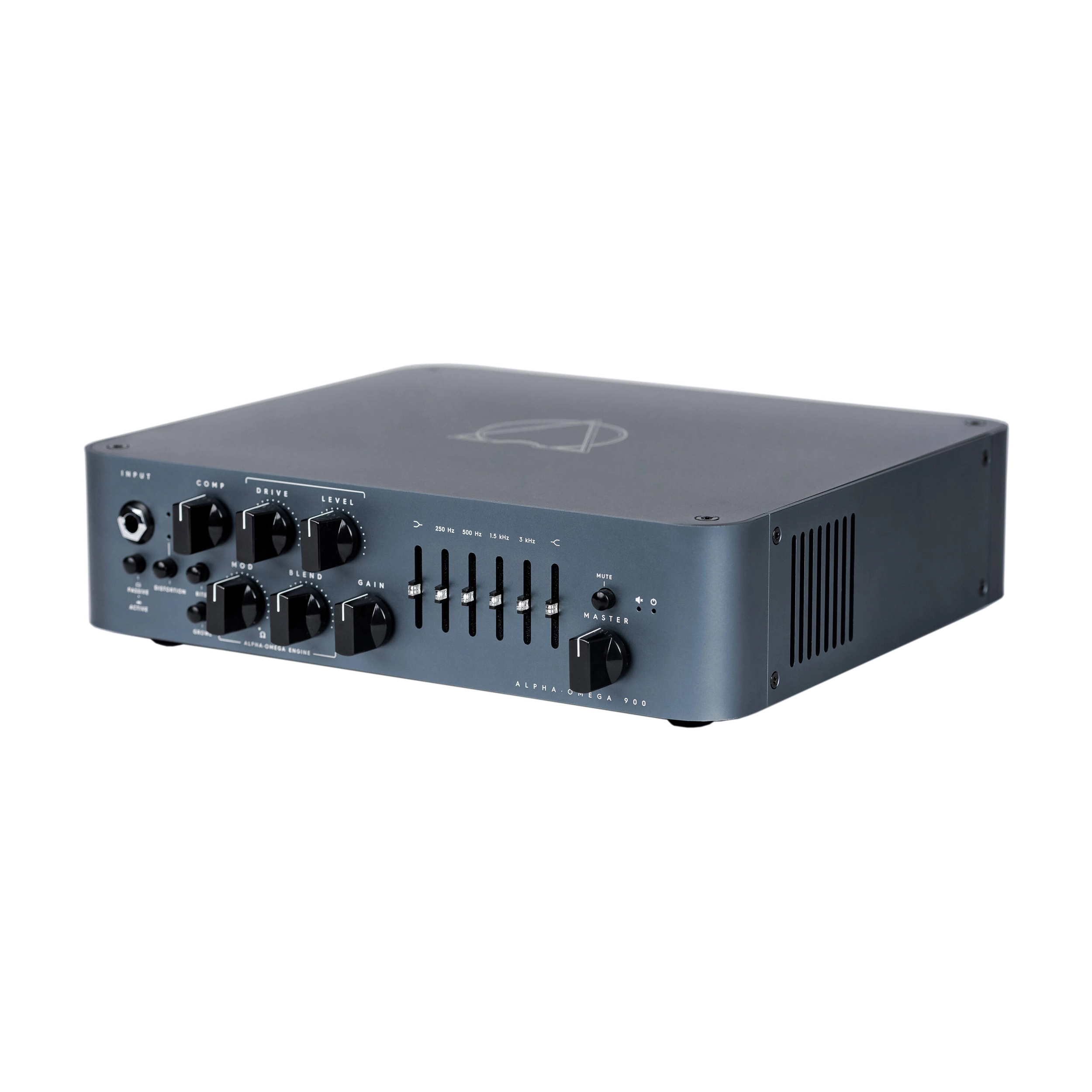 Darkglass Alpha Omega 900 Bass Amplifier Head - 900W High Power Bass Amp for Professional Musicians & Live Performances