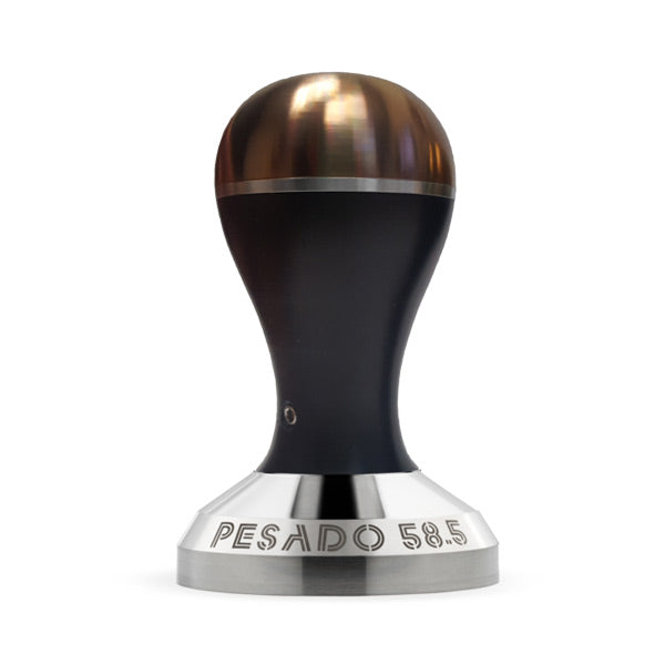 58.5mm Heavy Duty Metal Coffee Tamper - Professional Espresso Press for Baristas & Home Brewing - Perfect for Espresso Machines & Coffee Shops