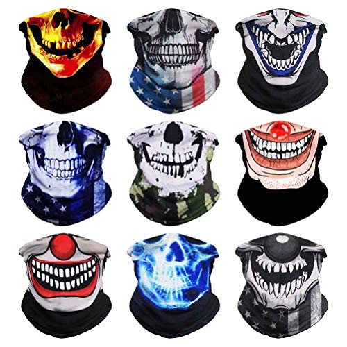 9pcs Skull-a