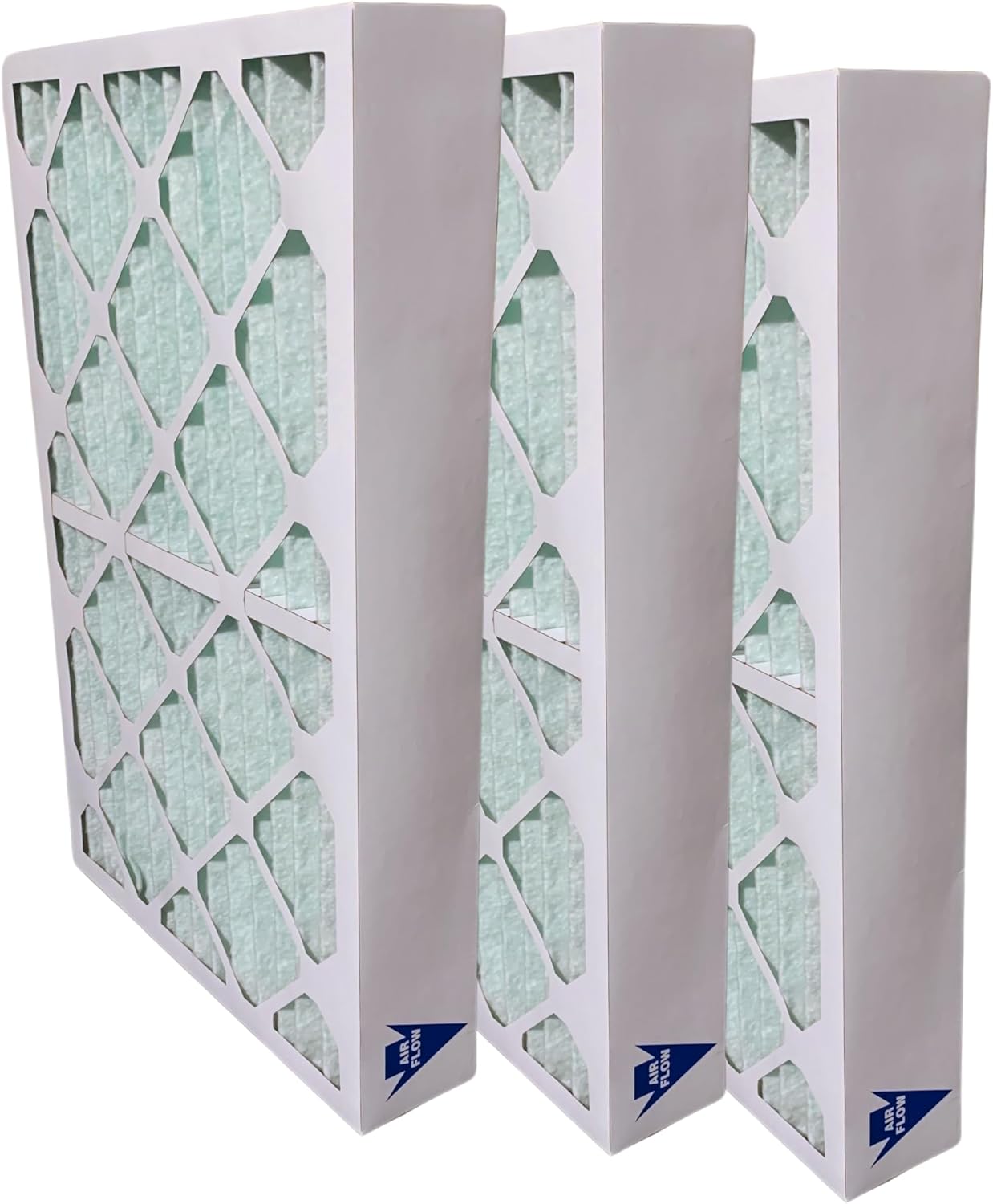 Atomic 24x24x4 MERV 11 Pleated AC Furnace Air Filter - 3 Pack | Compatible with TT FM 2424 | Perfect for Home HVAC Systems & Allergies Relief