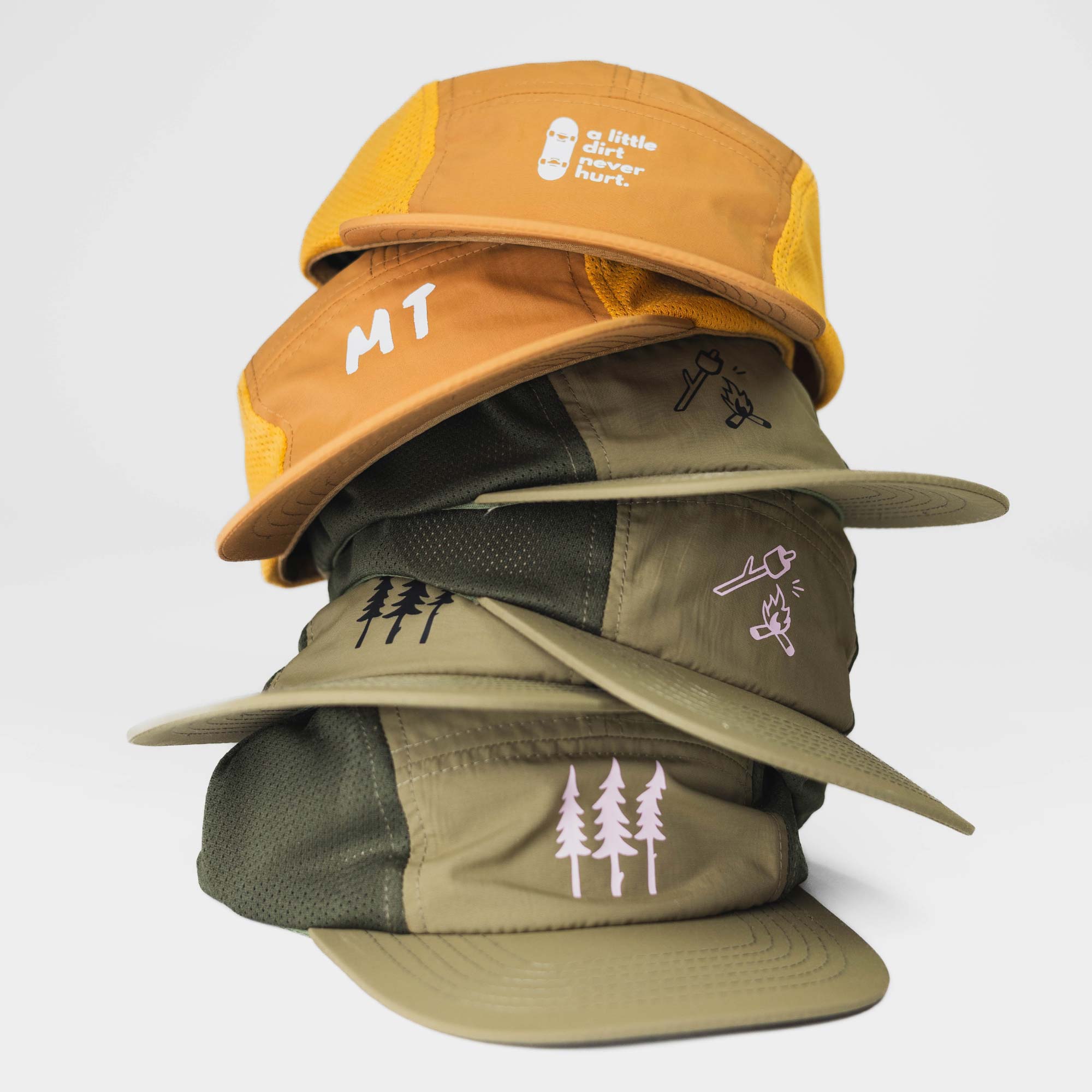 Best 5-Panel Camp Hat for Campfire & S'mores - Outdoor Adventure & Hiking Accessories