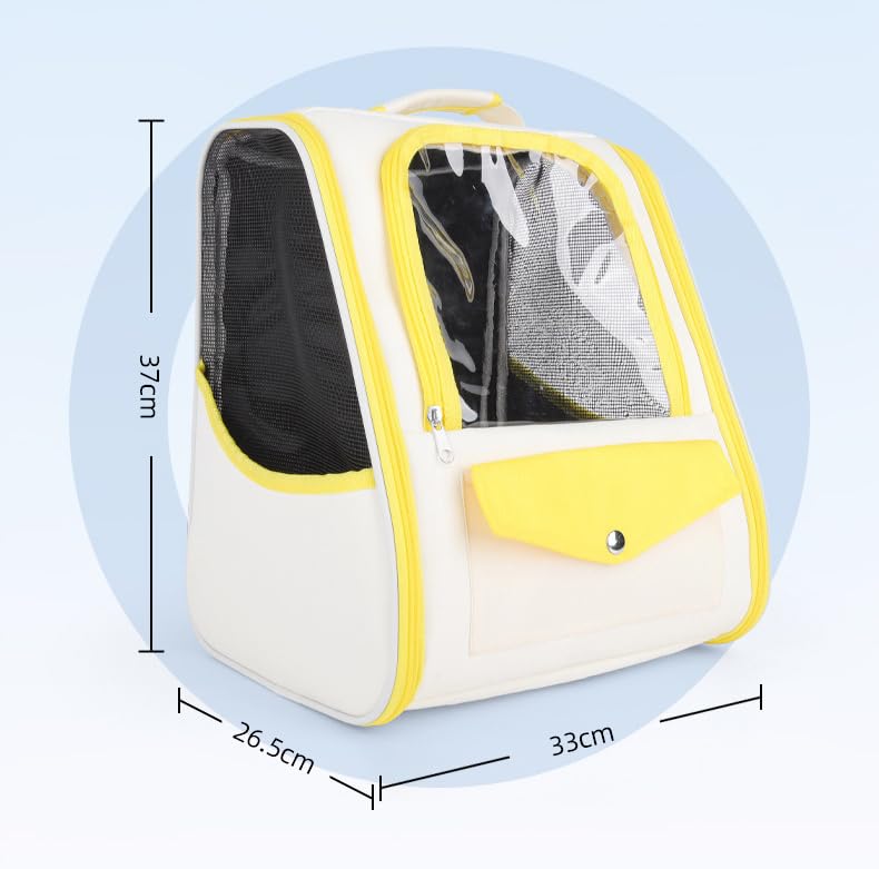 **Breathable Pet Carrier Backpack for Small Cats & Dogs - Comfortable Travel Backpack for Hiking, Camping & Outdoor Adventures**    (使用场景: Perfect for vet visits, daily walks, hiking trips, or outdoor adventures with your furry friend.)
