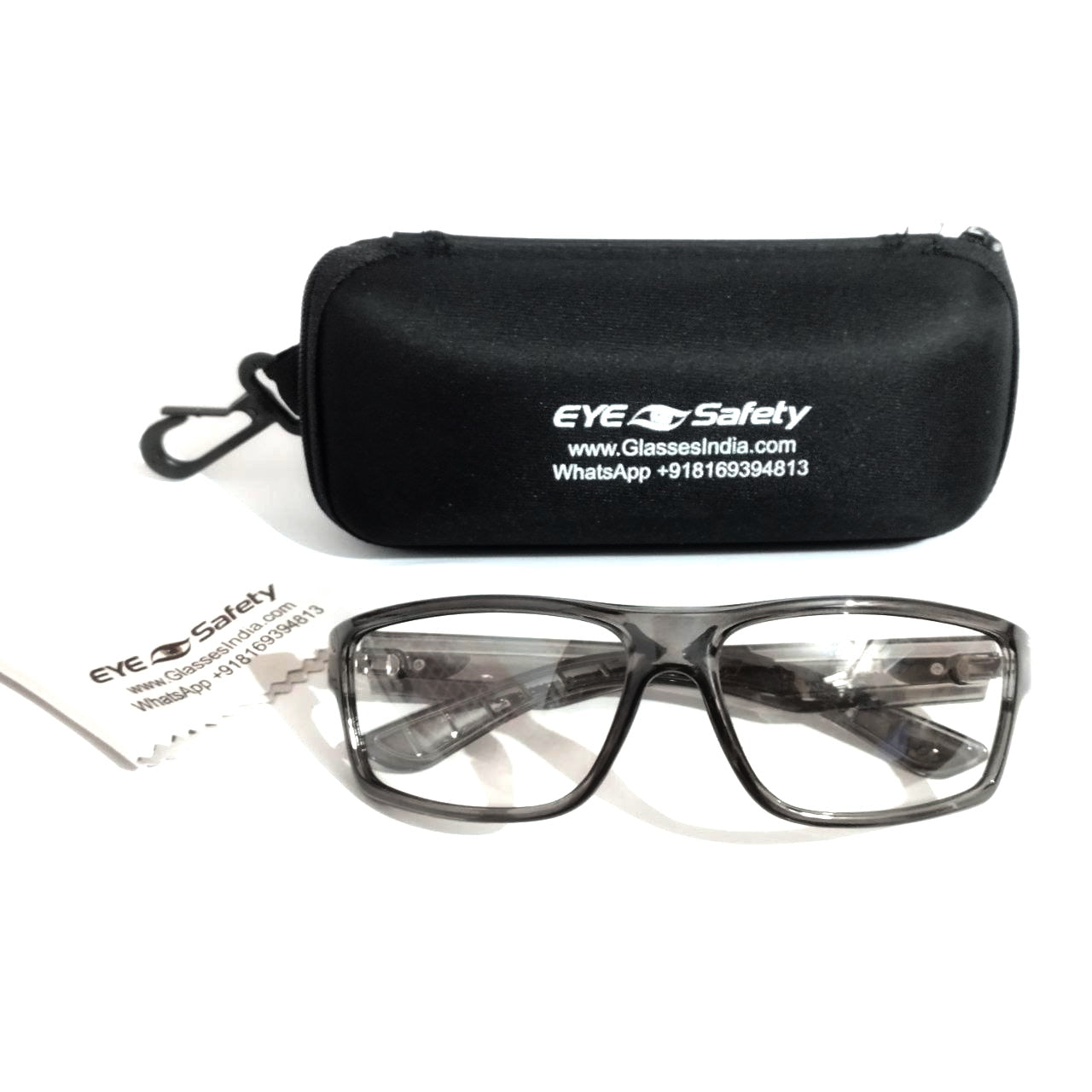 Photochromic Sports Sunglasses - Lightweight Wraparound Cycling Glasses with Transparent Grey Frame for Men & Women | UV Protection, Anti-Glare for Outdoor Running, Biking & Hiking