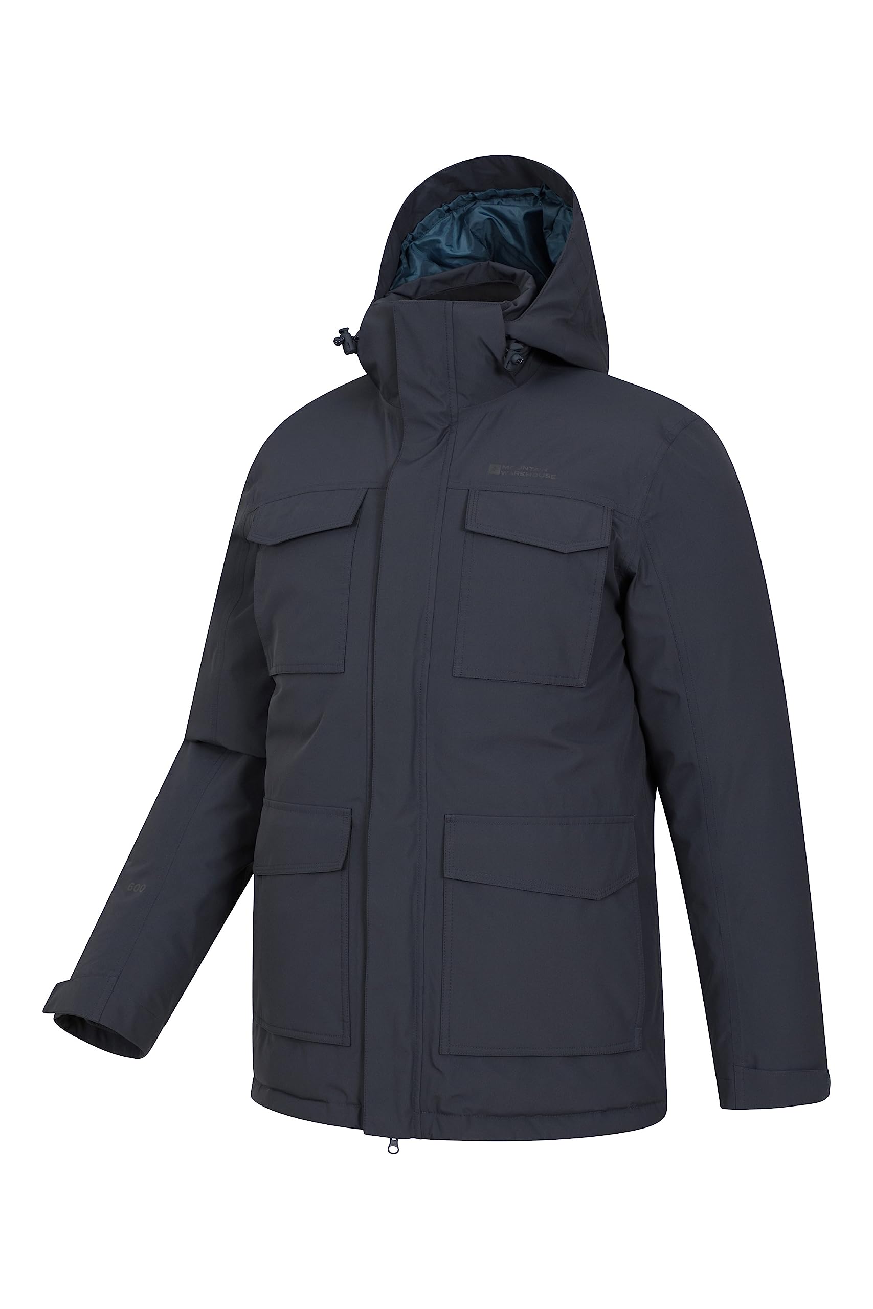 Mountain Warehouse Concord Extreme Men's Waterproof Down Long Jacket - Winter Warm Coat for Hiking, Skiing & Outdoor Adventures