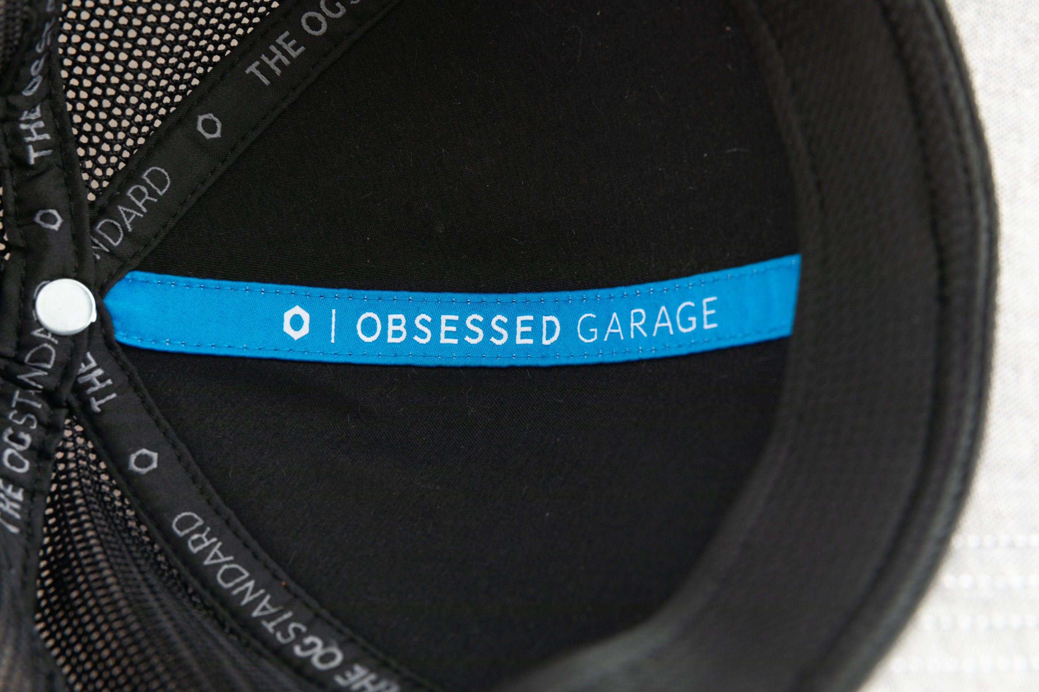 Obsessed Garage Hex Hat - Premium Adjustable Trucker Cap for Car Enthusiasts - Perfect for Car Shows, Racing Events & Outdoor Adventures