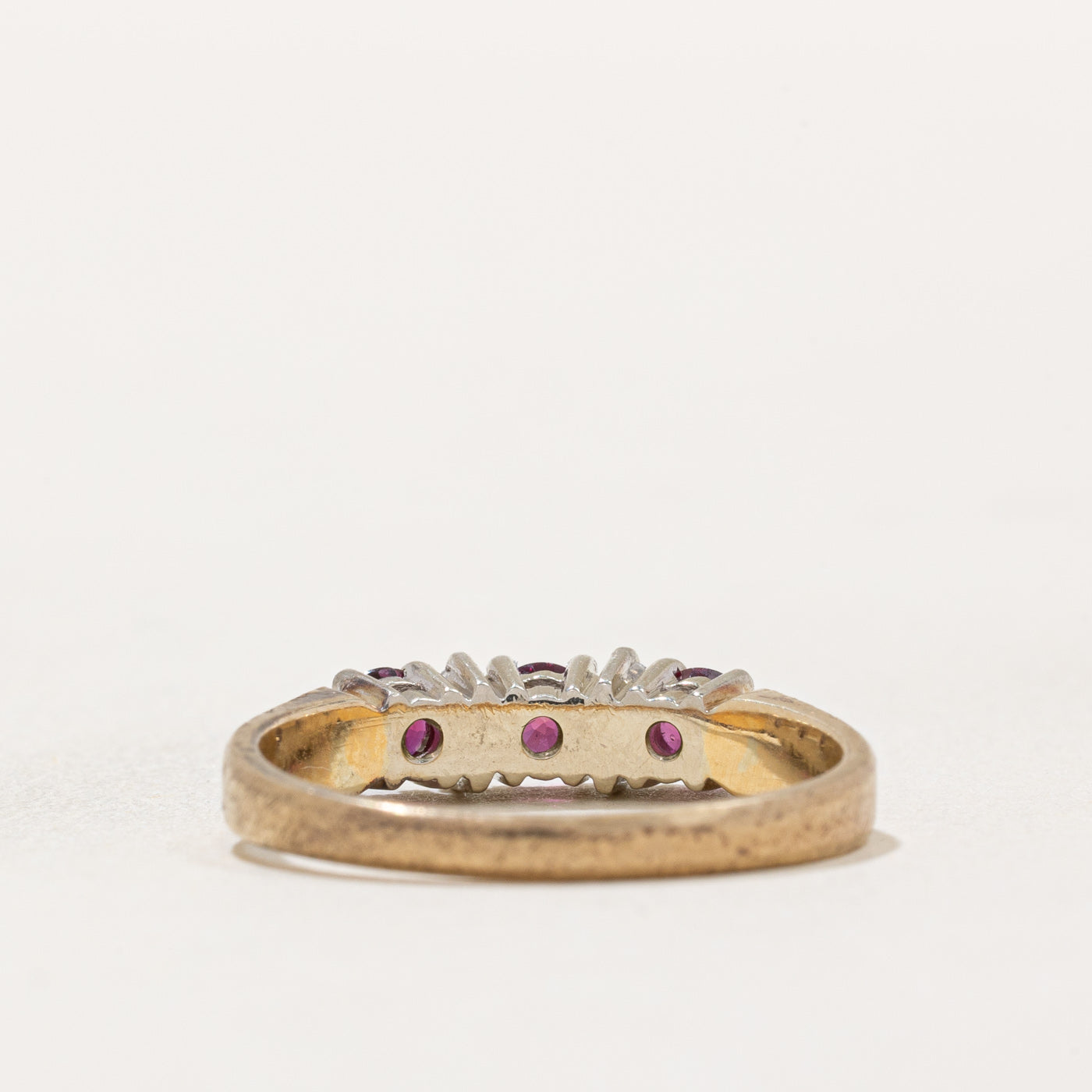Exquisite Ruby & Diamond Ring | 0.45ctw Ruby & 0.04ctw Diamond | Size 6 | Elegant Jewelry for Anniversary, Engagement & Special Occasions