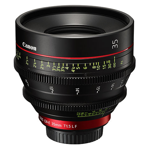 Canon CN-E 35mm T1.5 L F Cinema Prime Lens for EF Mount - Professional Cine Lens for Filmmaking, Videography & DSLR Cameras