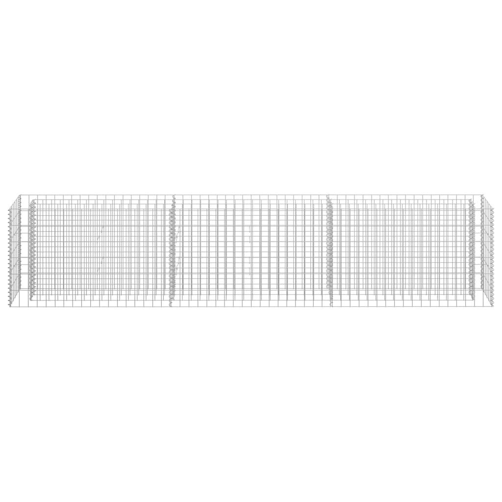 Galvanized Steel Gabion Raised Garden Bed 106.3