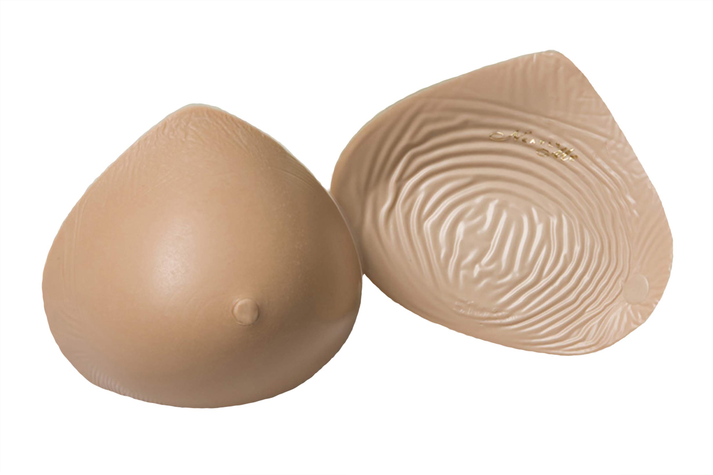 Nearly Me #785 Lightweight Tapered Triangle Silicone Mastectomy Breast Form - Comfortable Prosthesis for Pocket Bras | Post-Surgery Recovery, Daily Wear & Active Lifestyle