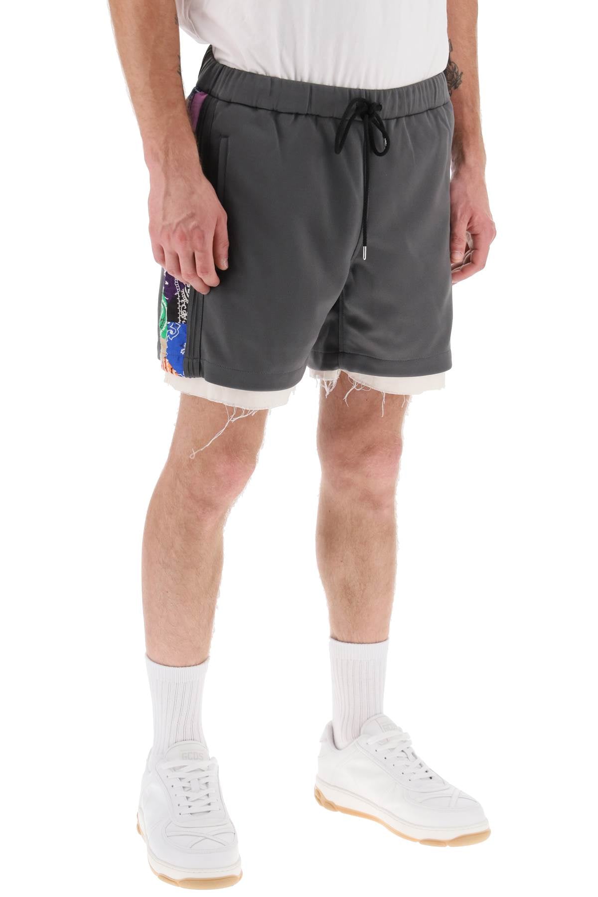 Children of the Discordance Jersey Shorts with Bandana Bands - Stylish Streetwear for Men | Perfect for Summer Outfits & Casual Wear