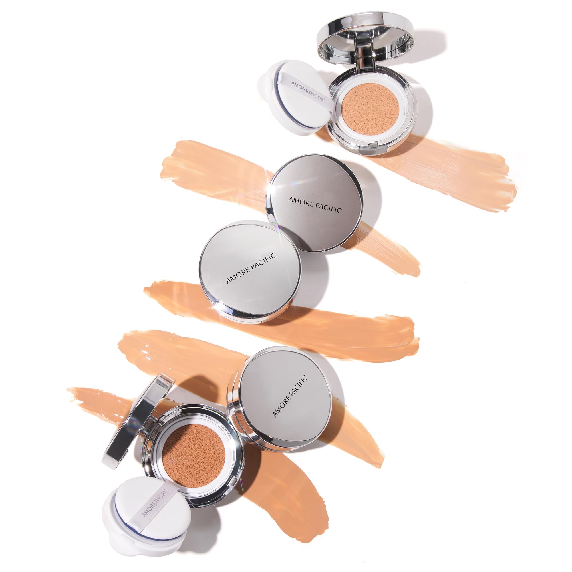 AMOREPACIFIC Color Control Cushion Compact SPF 50+ | Korean Cushion Foundation with Buildable Coverage & Dewy Finish | Broad Spectrum Sun Protection for Daily Wear & Touch-Ups