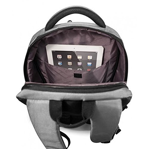 Mobile Edge SmartPack Laptop Backpack for Men & Women - 16 Inch Laptop Compatible - Ultra Lightweight Business & Travel Backpack (Silver) - Perfect for Office Commute, College Students & Airplane Carry-On