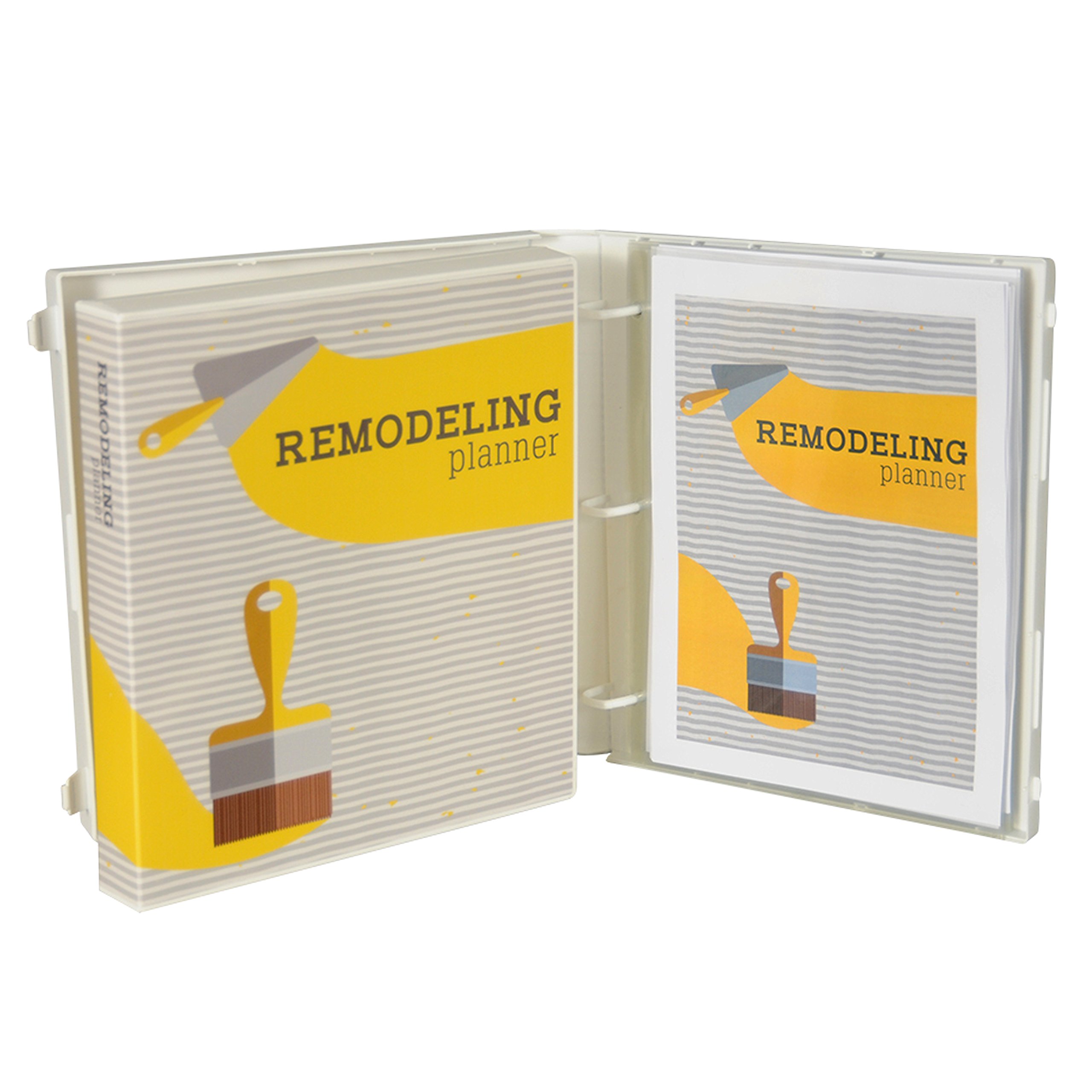 UniKeep Remodeling Records Organizer Binder - Home Improvement Project Planner for Contractors & DIY Renovations | Perfect for Construction Documentation, Permit Tracking & Design Ideas