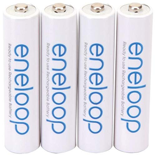 Panasonic Eneloop AA 2100 Cycle Ni-MH Pre-Charged Rechargeable Batteries (4-Pack) - High Capacity, Long-Lasting Power for Cameras, Flashlights, Toys, and Electronics