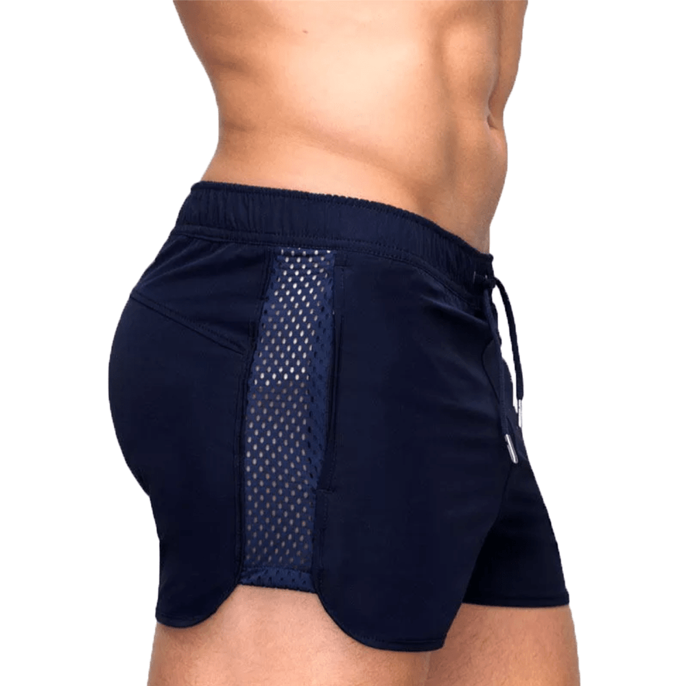 Premium Bodybuilder Board Shorts for Men - Quick Dry Swim Trunks with Comfortable Fit - Perfect for Gym, Beach, and Pool Workouts