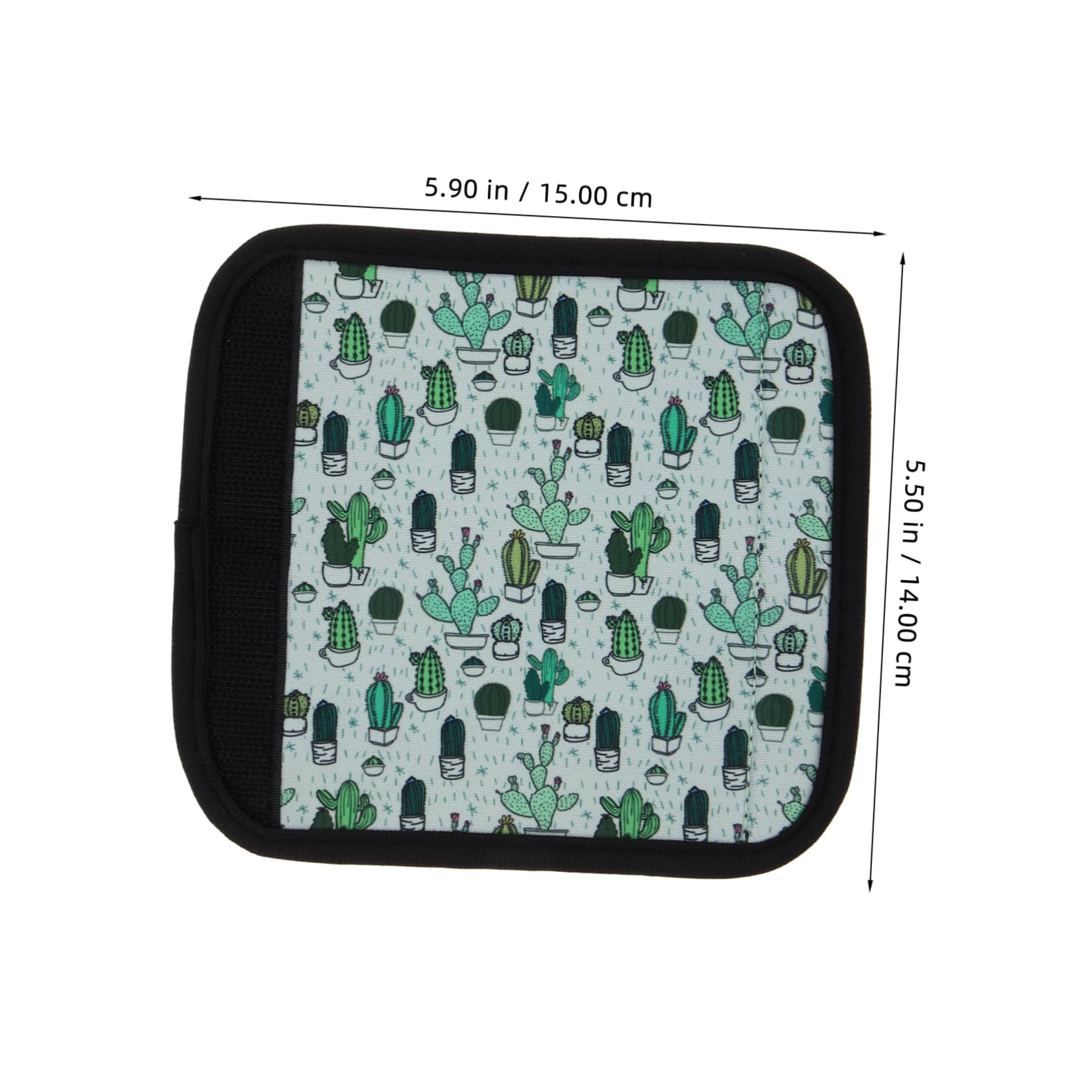 GOOHOCHY Polyester Luggage Handle Grip Sleeve - Durable Bag Wrap & Identifier for Travel, Airport, and Commuting