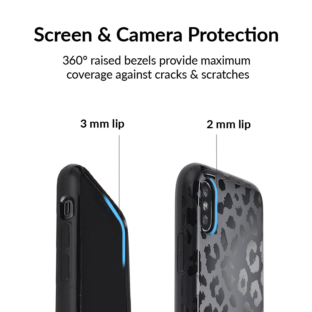 Black Leopard iPhone Case - Stylish & Durable Phone Cover for iPhone [Models] - Perfect for Everyday Protection & Fashion Statement