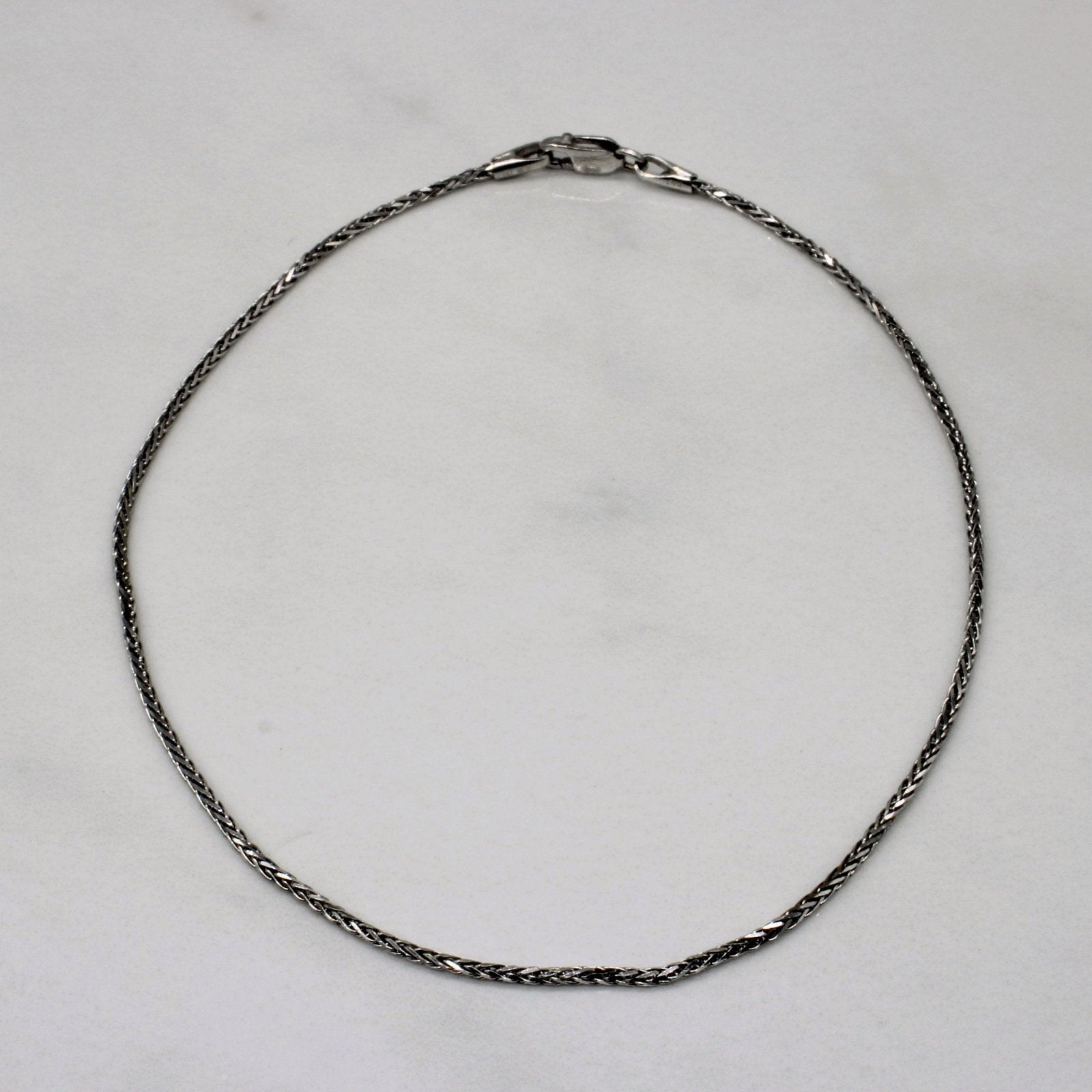10K White Gold Wheat Chain Bracelet for Women - 9 Inch Adjustable Length - Elegant & Dainty Jewelry for Everyday Wear, Gifts, and Special Occasions