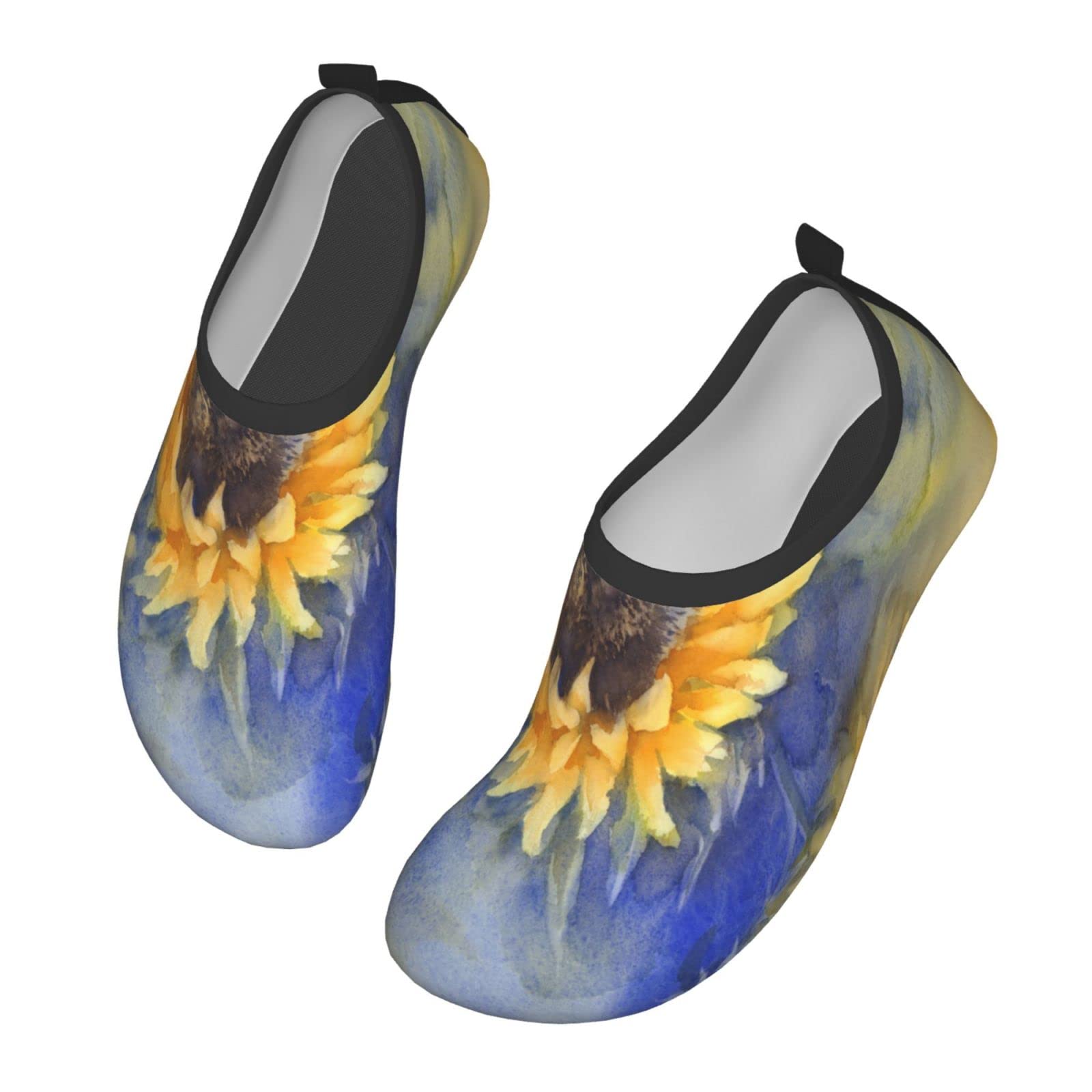 Paris Eiffel Tower Water Shoes - Quick Dry Breathable Swim Socks for Women & Men | Beach, Pool, Yoga & Water Sports | Non-Slip Aqua Shoes for Walking, Surfing & Kayaking