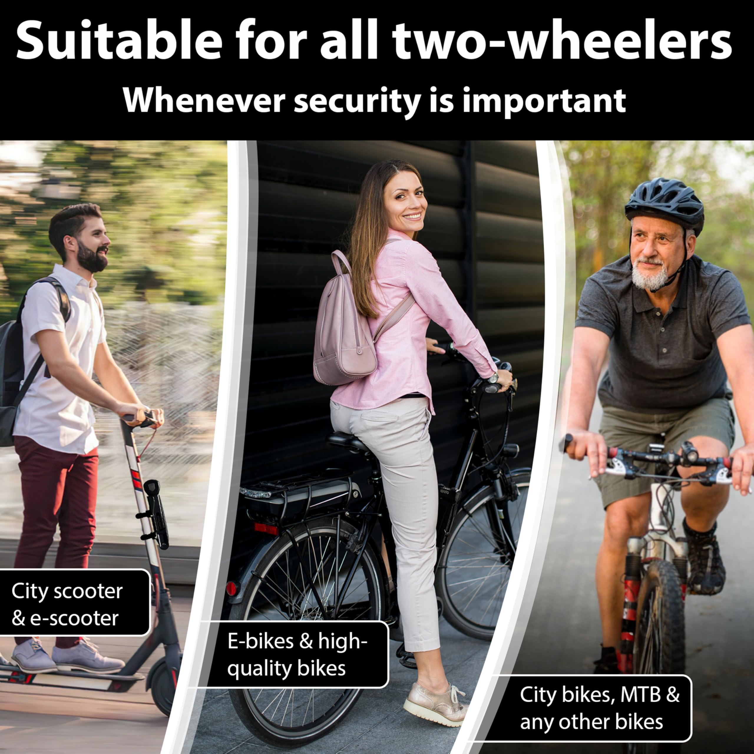 Heavy Duty Folding Bike Lock [43”] - Bolt Cutter Proof with 4-Digit Combination & Mounting Bracket - Anti-Theft Security for Bicycle, eBike, MTB & Scooter - Perfect for Commuting, Travel & Outdoor Adventures