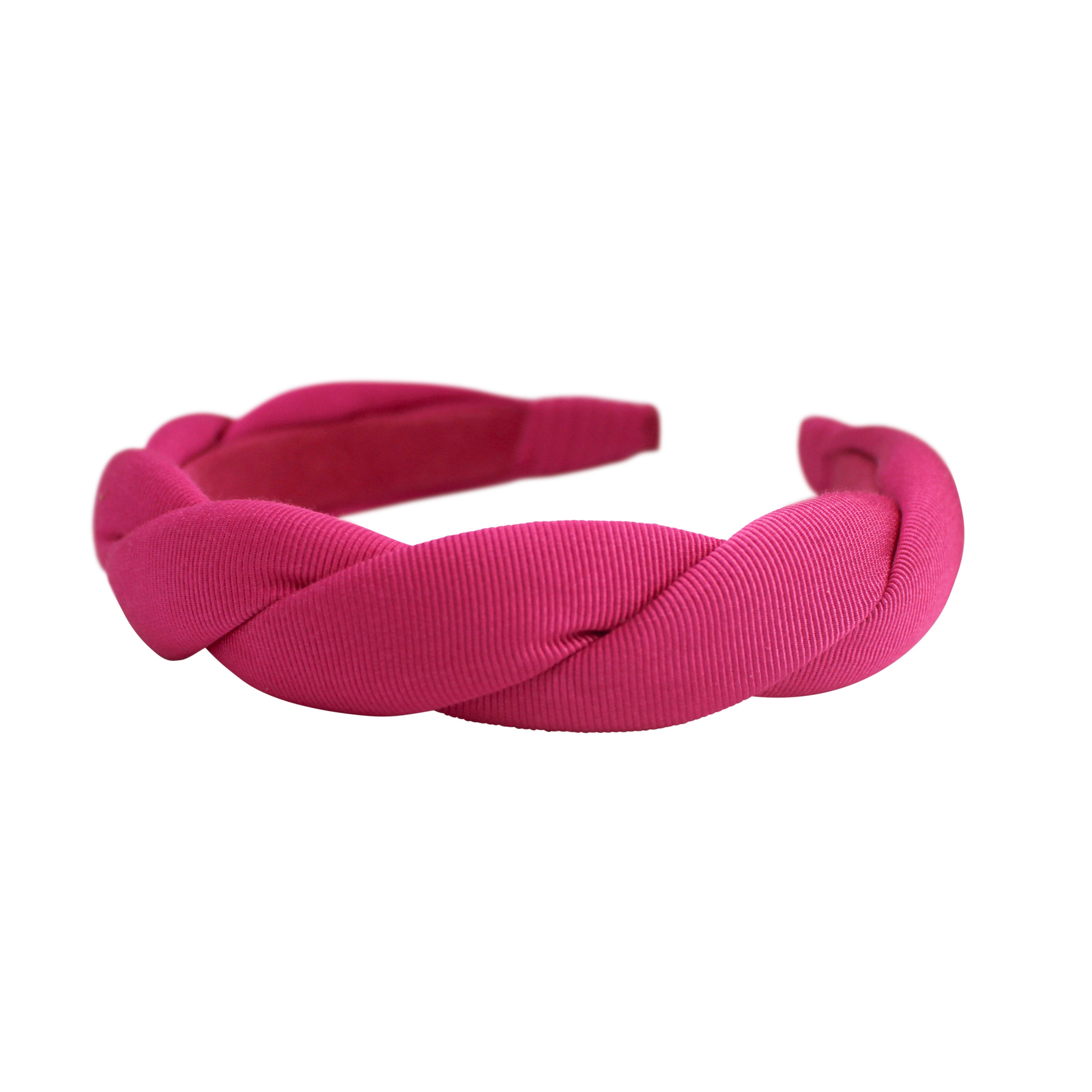 Anna Fashion Twist Grosgrain Headband 1 Inch Wide - Elegant Hair Accessory for Women, Girls - Perfect for Weddings, Parties, Work & Everyday Wear