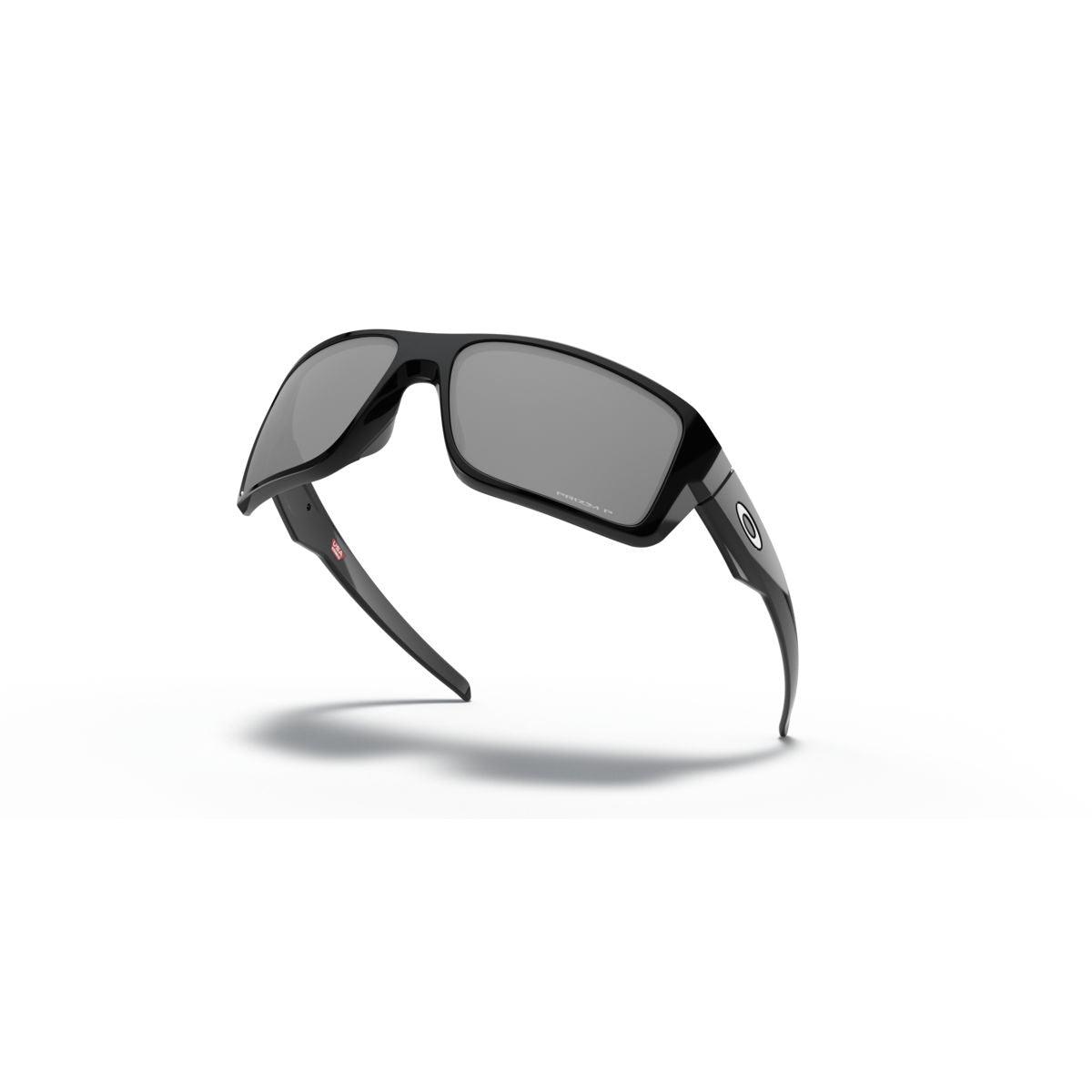 Oakley Double Edge Polished Black/Prizm Black Polarized Sunglasses 0OO9380 938008 - UV Protection for Driving, Sports & Outdoor Activities