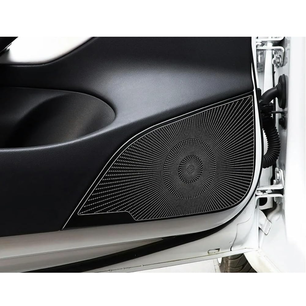 Tesla Model Y 2021-2024 Car Speaker Cover Trim - Premium Door Speaker Cover Sticker for Enhanced Sound & Interior Protection | Perfect for Car Audio Upgrades & Interior Customization