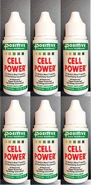 Cell Power Liquid High-Energy Concentrate, 1 oz Bottle (Pack of 6) - Original 1949 Formula for pH Balance & Oxygen Production - Makes 75+ Quarts - Boost Energy & Hydration for Athletes, Travelers & Daily Wellness