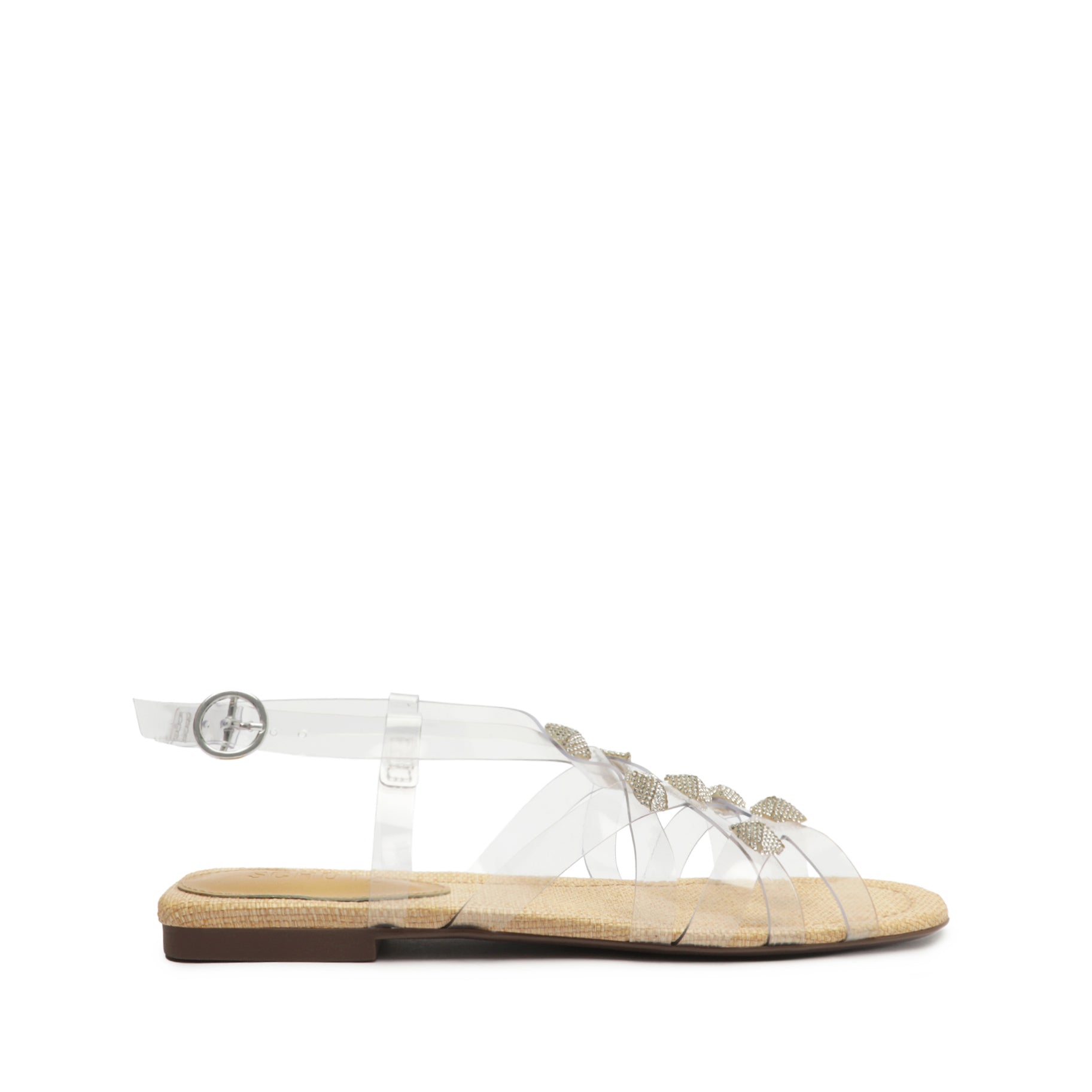 Georgia Vinyl Sandal U23 - Comfortable Flat Heel Sandals for Women, Perfect for Beach, Pool, and Summer Outfits