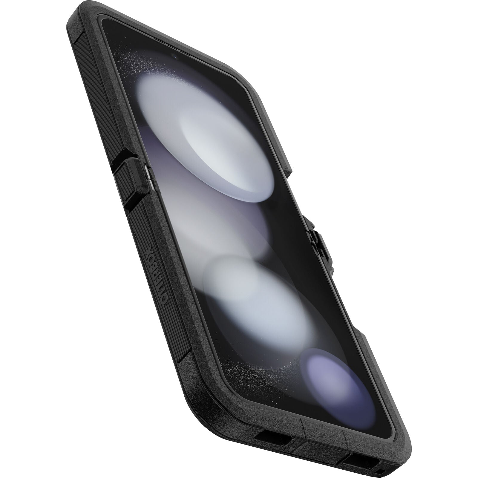 OtterBox Defender XT Series with MagSafe Case for Samsung Galaxy Z Flip 5 - Black | Protective Phone Cover for Everyday Use & Outdoor Activities