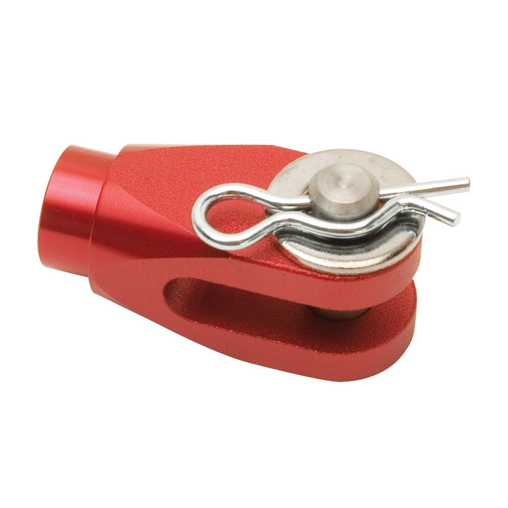 Tusk Rear Brake Clevis - Red Motorcycle Brake Lever Pin for Off-Road & Dirt Bikes - Perfect for Trail Riding & Motocross Racing