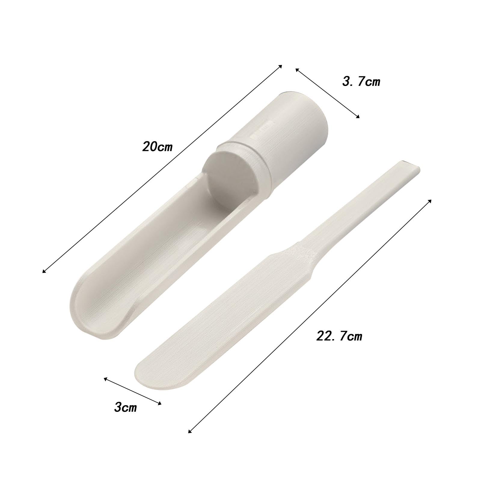 CALANDIS® Meatball Maker & Spoon Set - Kitchen Tool for Perfect Rice Balls & Meatballs | Matte White Cooking Gadget | Ideal for Home Cooking, Meal Prep & Party Snacks