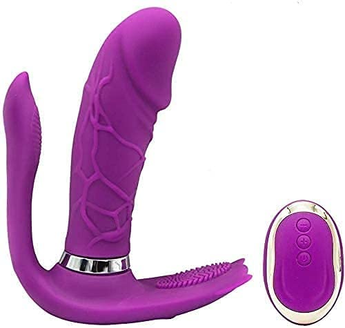 Premium Thrusting Rabbit Vibrator with Suction Cup - Powerful Clitoral & G-Spot Stimulation Adult Toy for Women - Waterproof, Rechargeable & Multi-Speed - Perfect for Solo Play & Couples Use (Model BR1633)