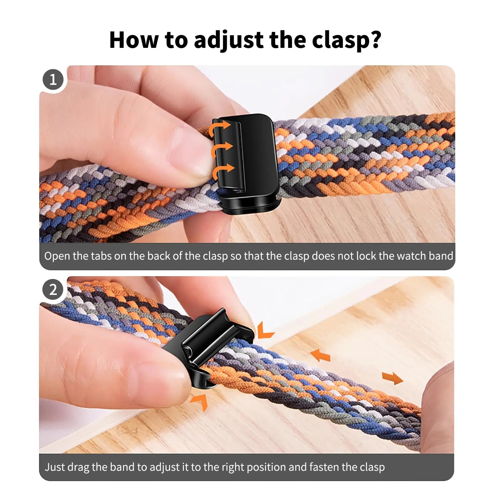 Braided Magnetic Loop Strap for Samsung Galaxy Watch Ultra - Durable & Adjustable Band for Active Lifestyle, Workouts & Everyday Wear