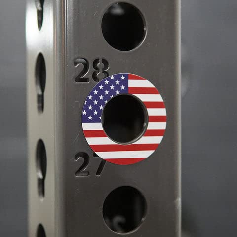 Heavy Duty Plate Snacks - 2 Pairs Rack Magnets for Squat Stand & Power Rack | Secure Weight Plates During Workouts | Perfect for Home Gym & CrossFit Training