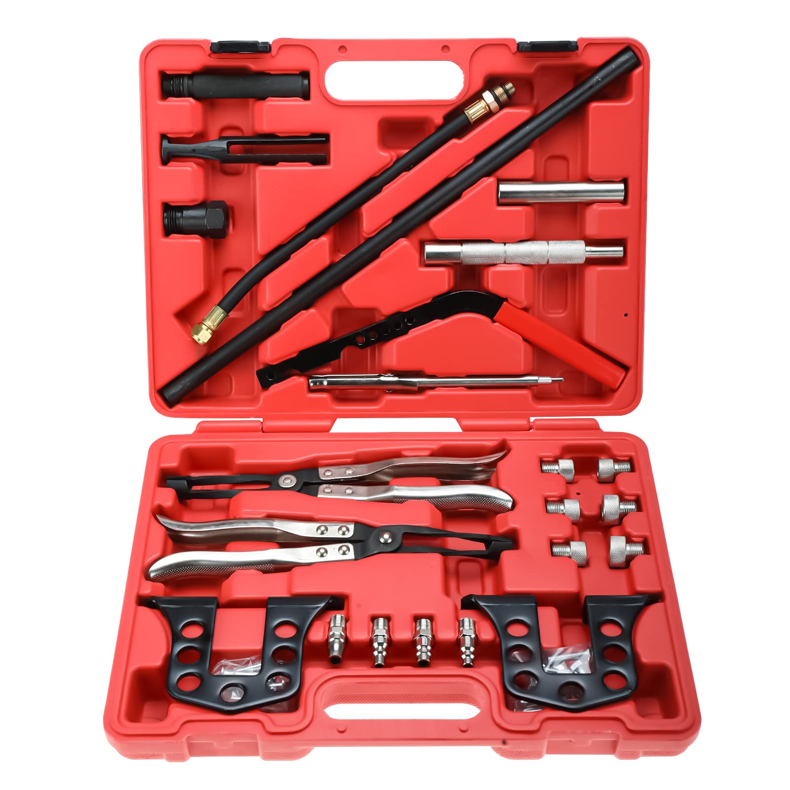Universal Car Engine Overhead Valve Spring Compressor Tool Kit - Professional Valve Spring Remover & Installer for Automotive Repair - Perfect for DIY Mechanics & Professional Garage Use