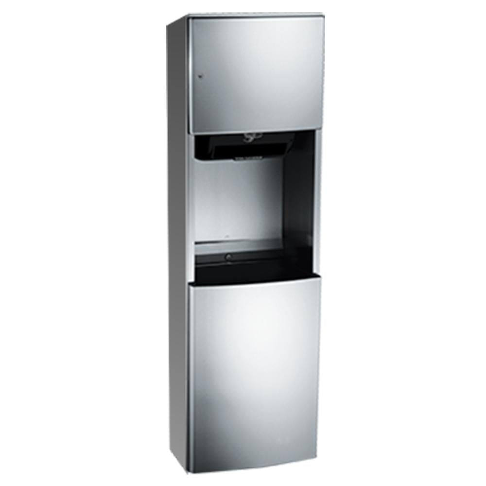 Automatic Roll Paper Towel Dispenser with Waste Receptacle - 9