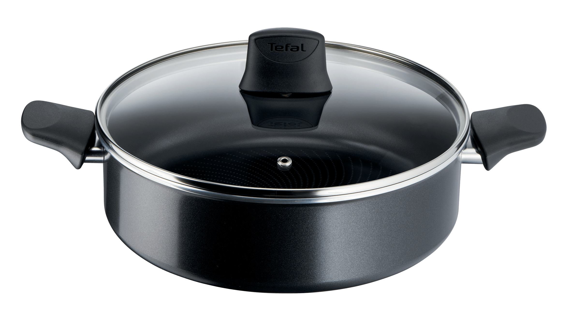 Tefal Generous Cook Non-Stick Induction Shallow Pan 26cm/4.1L with Lid - User Manual & FAQs Included - Perfect for Frying, Sautéing & Everyday Cooking