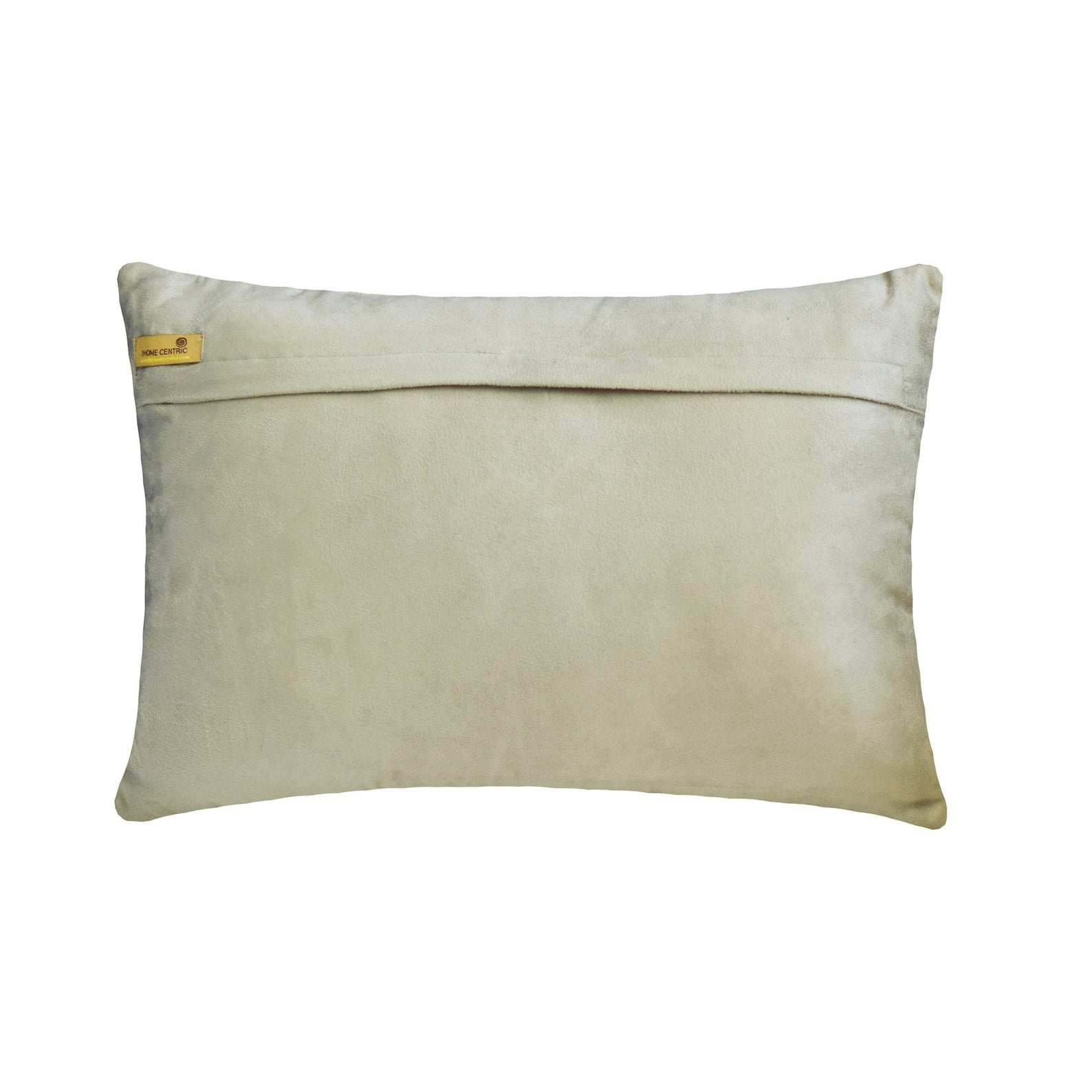 Aabharana Grey Jacquard Lumbar Pillow Cover - Decorative Cushion Case for Sofa, Bed, Chair - Home Decor Accent
