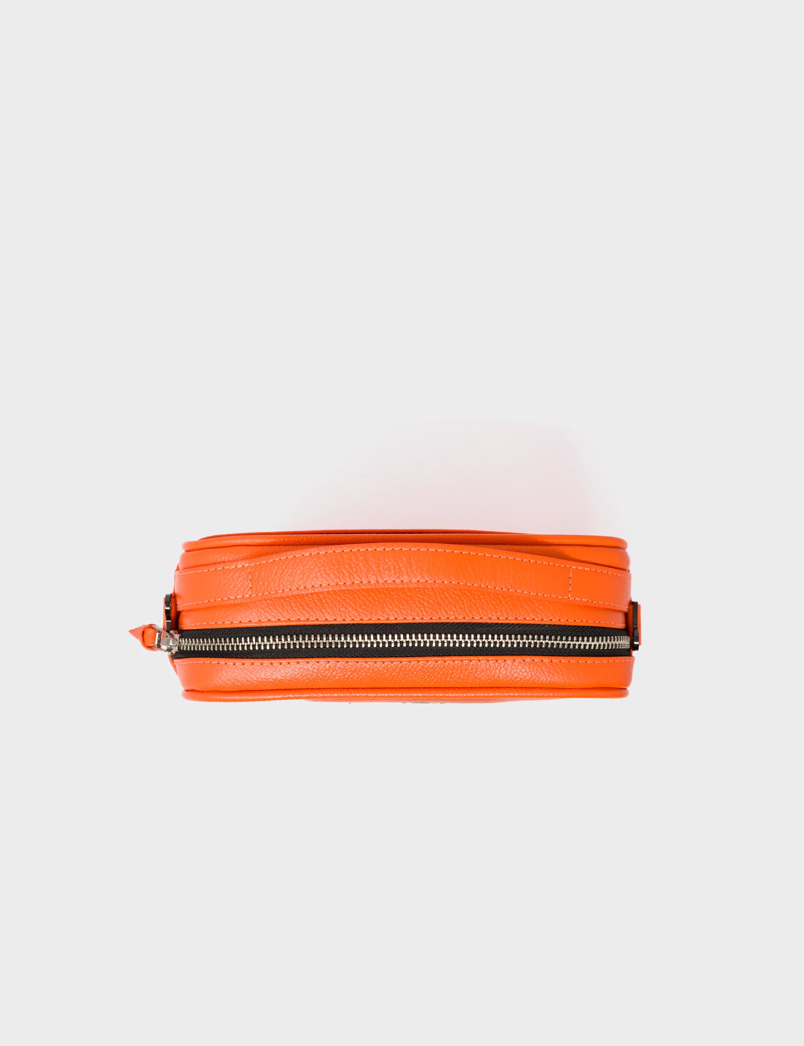 Verto Crossbody Bag - Vermillion Orange Genuine Leather Handbag with Tiger & Floral Embroidery - Perfect for Women's Casual Outings, Travel & Everyday Use