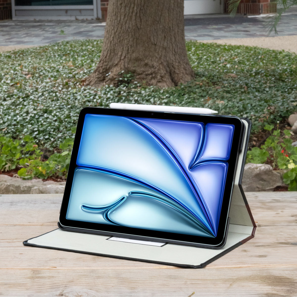 Premium Genuine Leather iPad Case for Business Professionals - Slim & Protective Cover for Work, Travel & Meetings