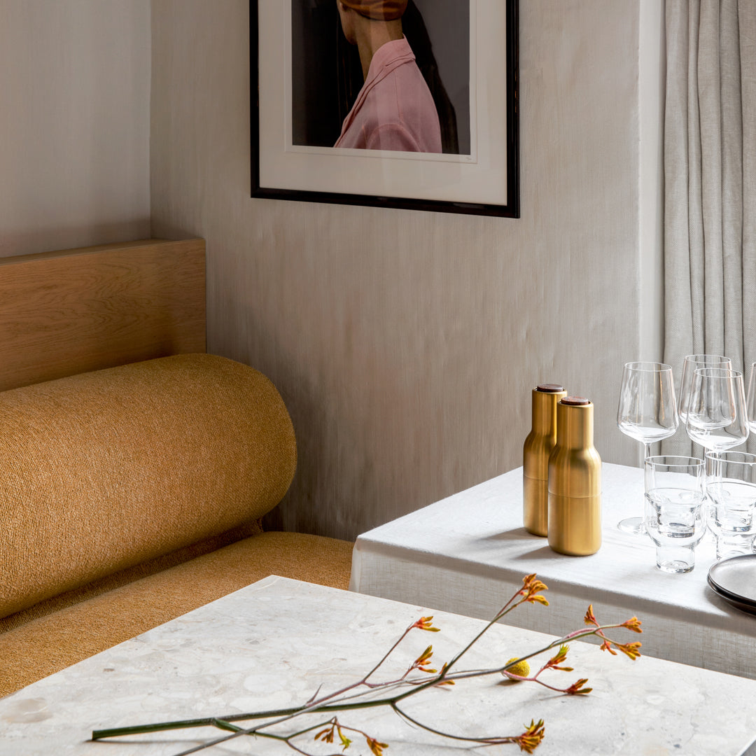 Harbour Column Rectangular Dining Table with Star Base - Perfect for Modern Dining Room, Kitchen, and Restaurant Settings