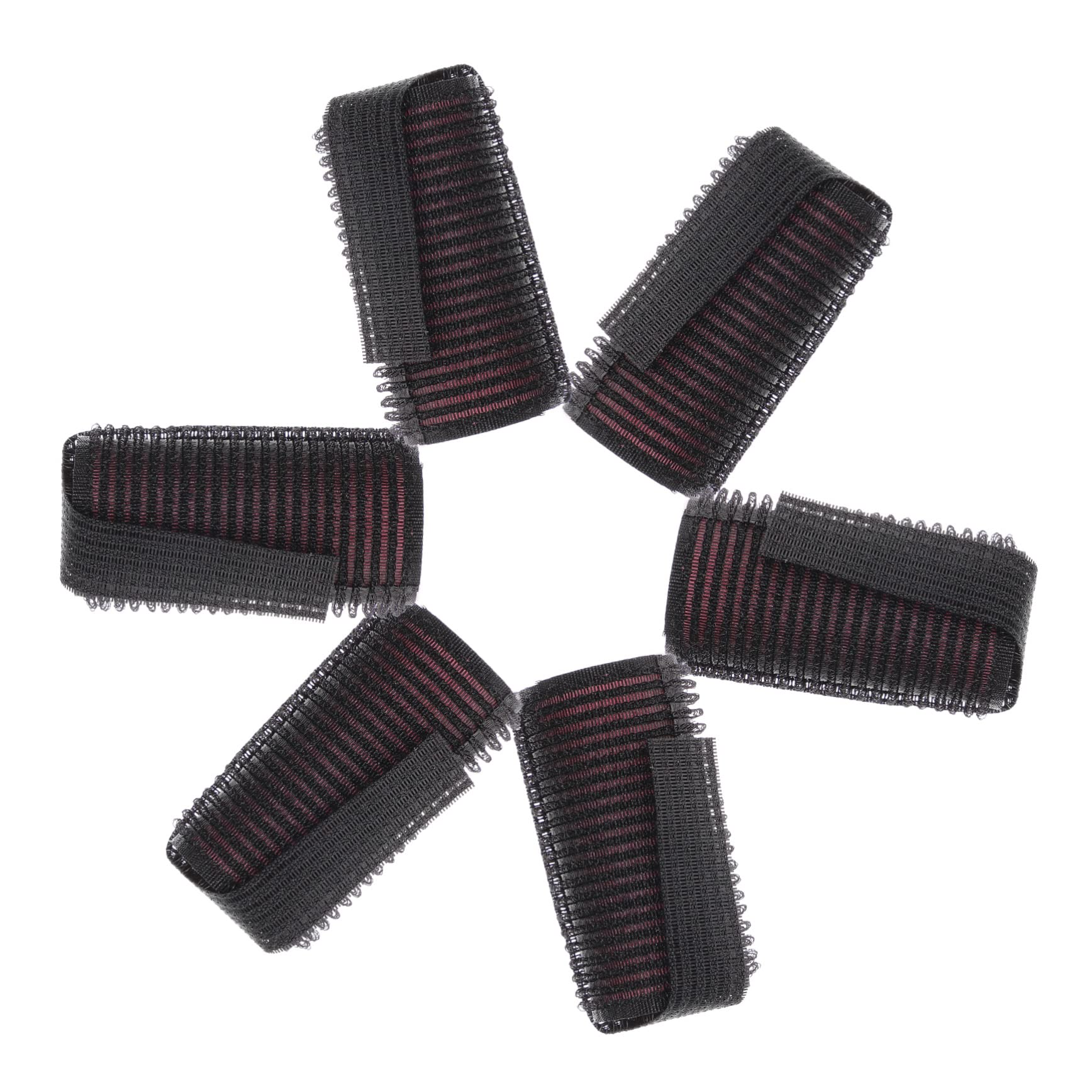 Minkissy 6-Piece Foam Hair Rollers Set - Self-Holding Sponge Curlers for Bangs & Styling - Salon Quality Air Rollers for Effortless Waves & Curls - Perfect for Home Use, Parties & Professional Styling