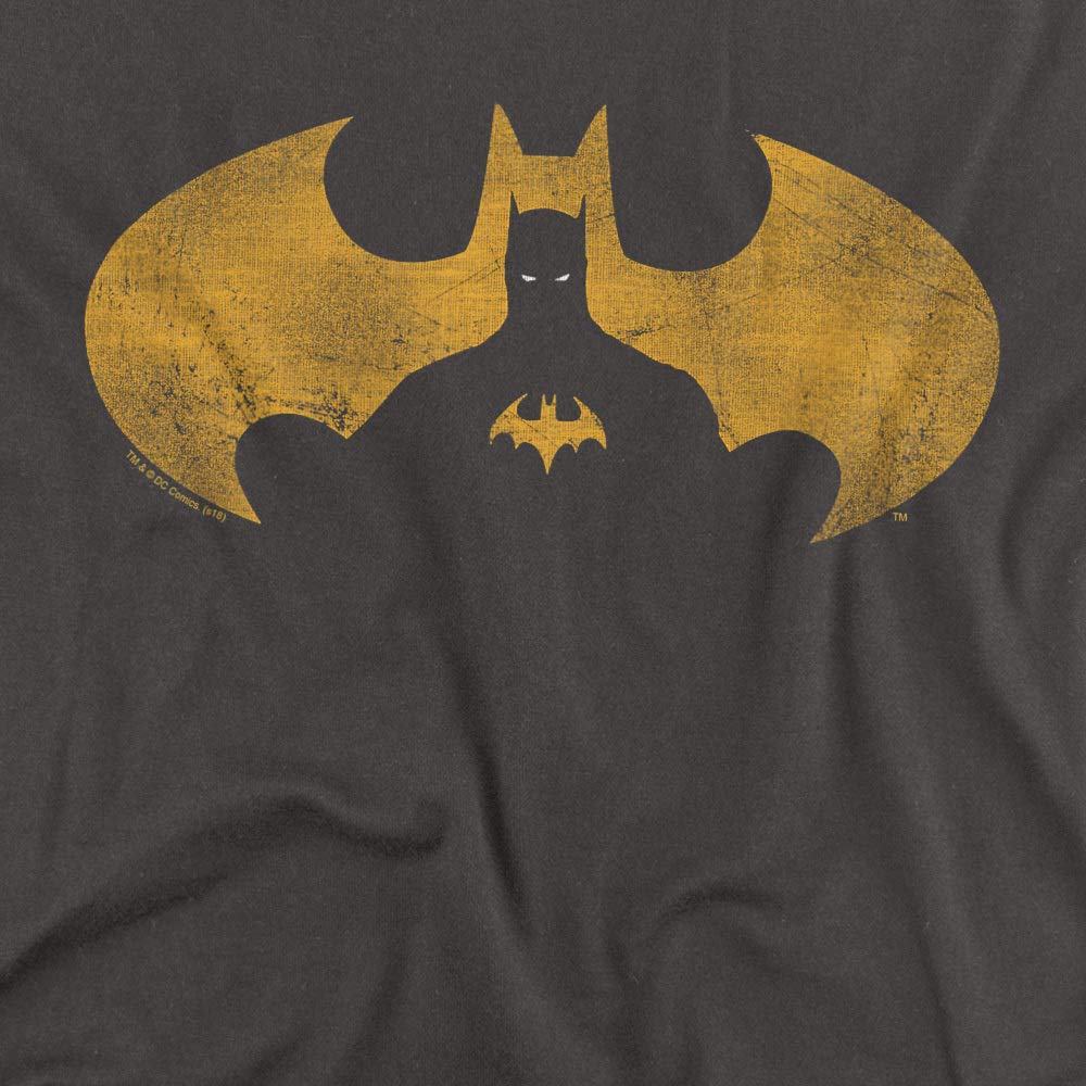 Batman Bat Symbol Knockout Unisex T-Shirt for Men & Women | Superhero Graphic Tee for Casual Wear & Cosplay