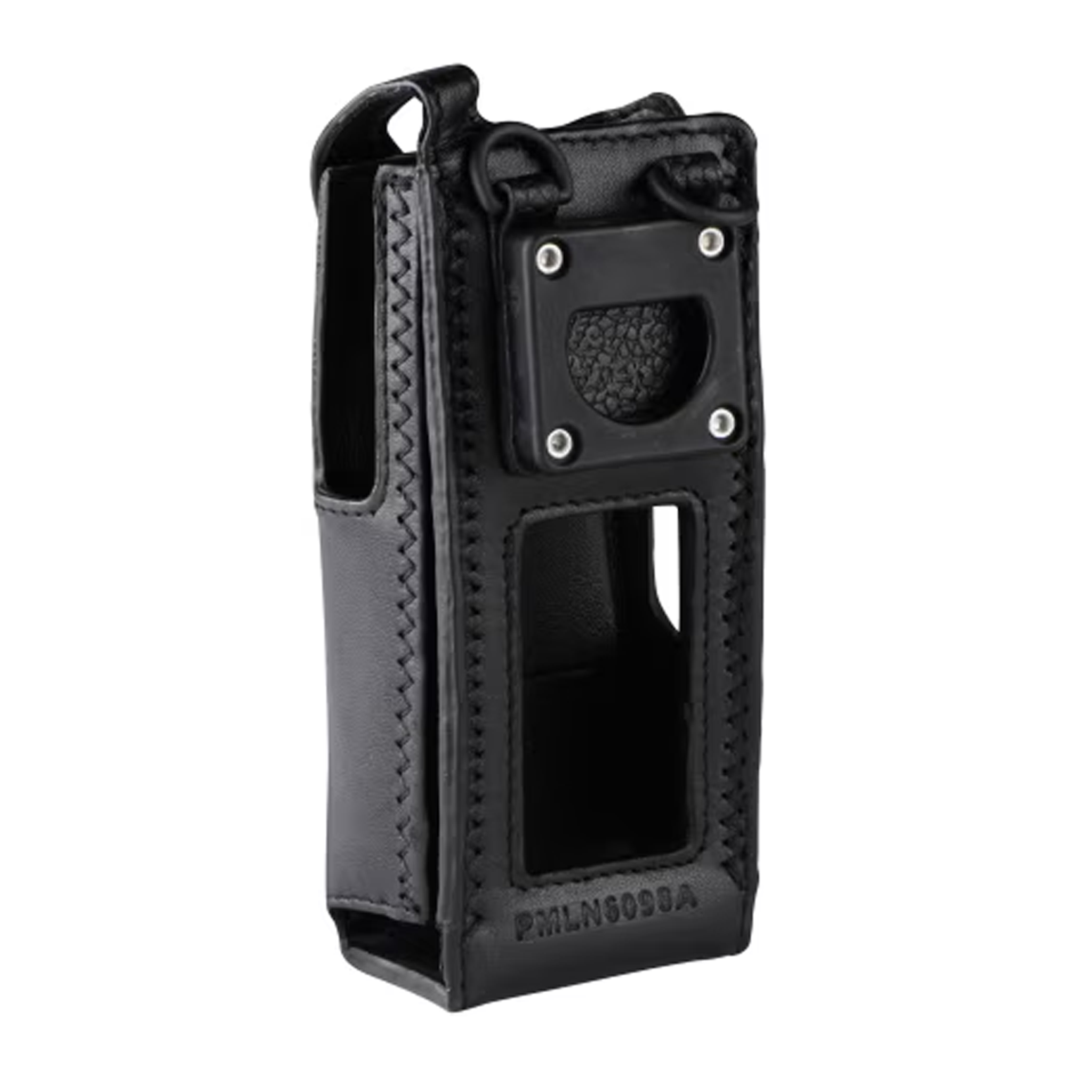 Motorola PMLN6098A Genuine Leather Swivel Holster Case - Belt Clip & Secure Fit for Motorola Two-Way Radios | Perfect for Construction, Security & Outdoor Work