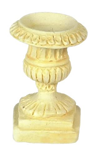 Ivory Urn Miniature for Dollhouse - Perfect for DIY Crafts & Mini Scenes