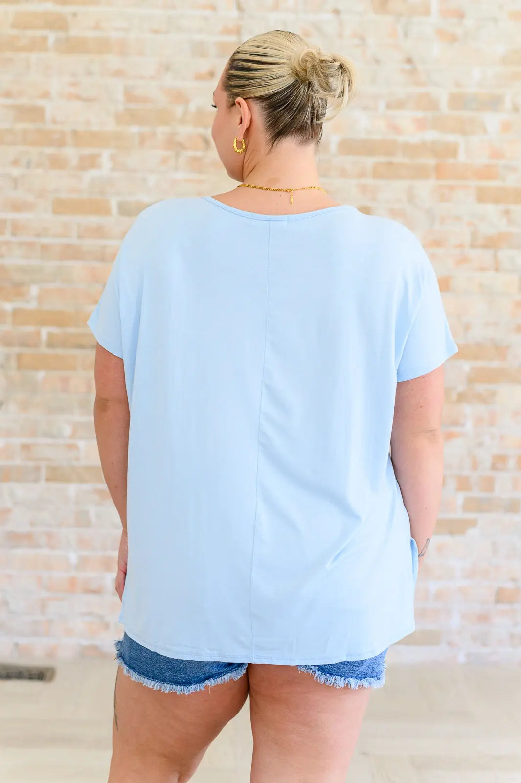 I'll Fly Away Round Neck Relaxed Top - Comfortable Casual T-Shirt for Women | Perfect for Travel, Weekend Outfits & Everyday Wear