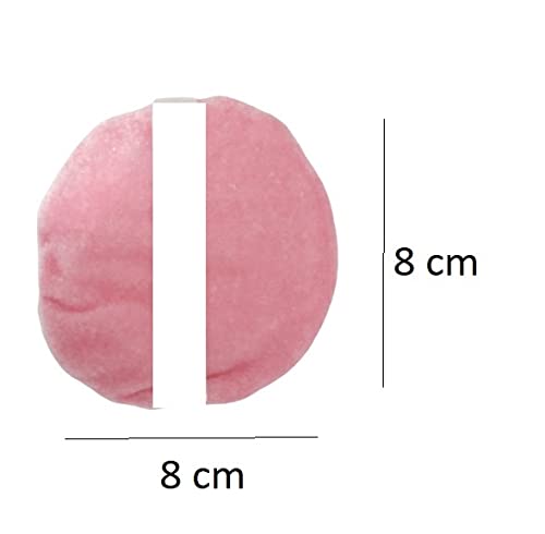 Premium Powder Puff Set of 2 - Ultra Soft Makeup Blending Sponge for Liquid & Powder Foundation - Perfect for Professional Makeup Artists & Home Beauty Routine