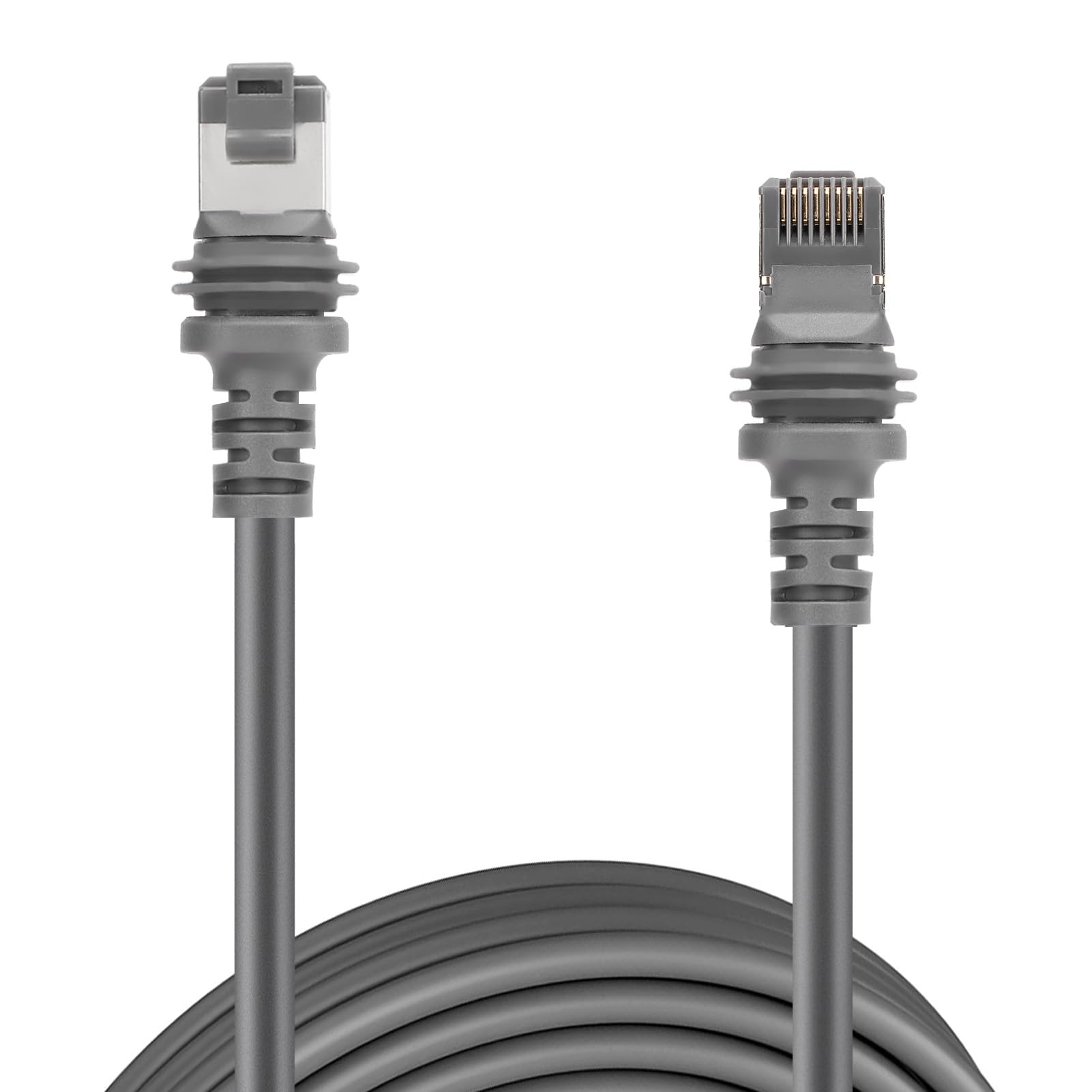 Gen 3 Waterproof Satellite Replacement Cable - 2000Mbps High-Speed Extension Cord (100FT) for Outdoor Use - Perfect for RV, Boat & Camping Connectivity