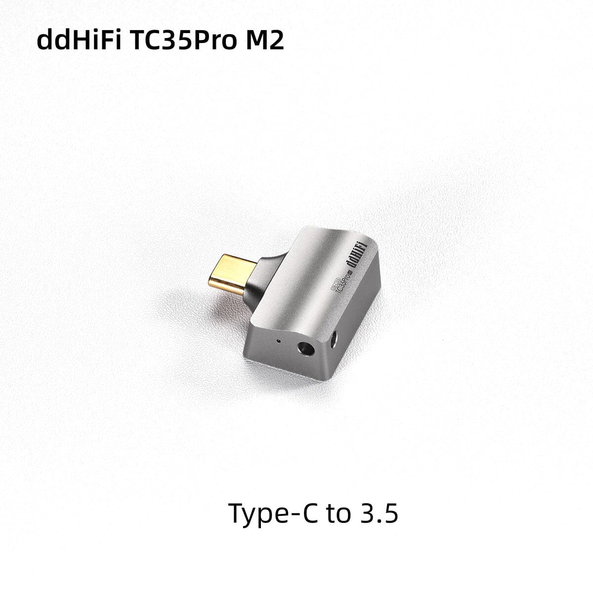 DD ddHiFi TC35 Pro 2nd Gen Eye2(E2) / Mountain(M2) USB-C to 3.5mm DAC Adapter with Lightning Option - High Resolution Audio for iPhone, Android & Laptops - Perfect for Music Streaming, Gaming & Professional Audio Work